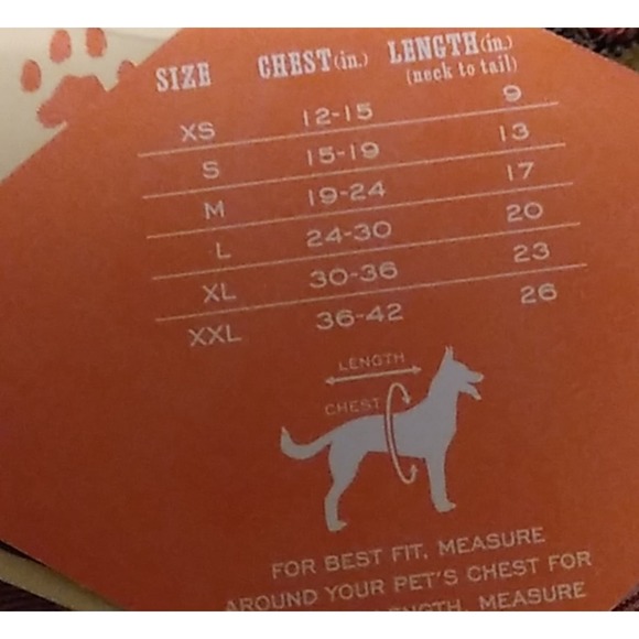 St. Johns Bark Tan Plaid Dog Vest * Stylish Cold Weather Attire Pet Clothes SZ S - Picture 6 of 7